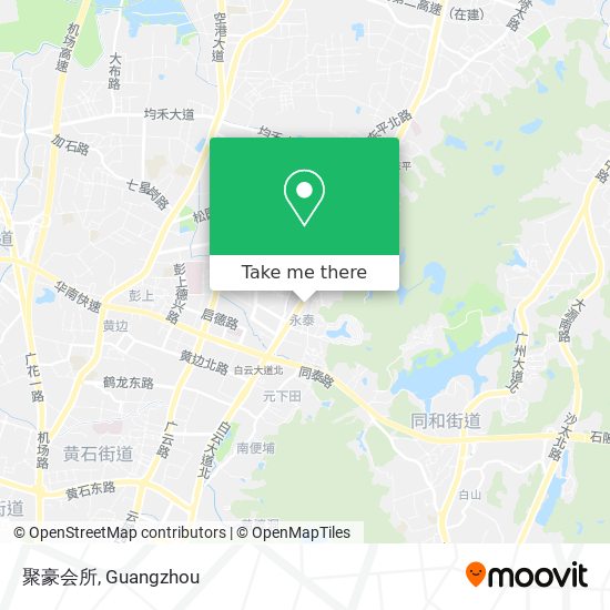 聚豪会所 map