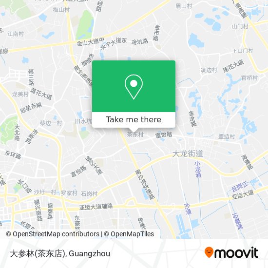 大参林(茶东店) map