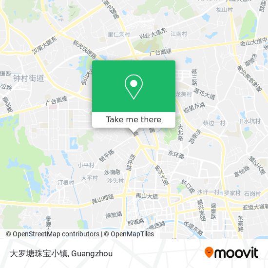 大罗塘珠宝小镇 map