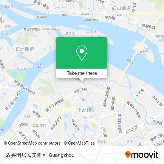 农兴围居民安置区 map