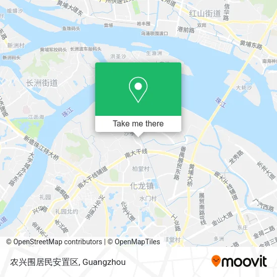 农兴围居民安置区 map