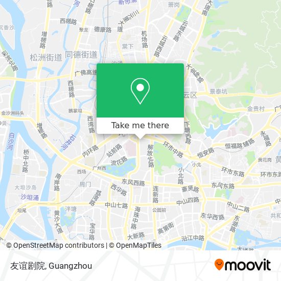 友谊剧院 map