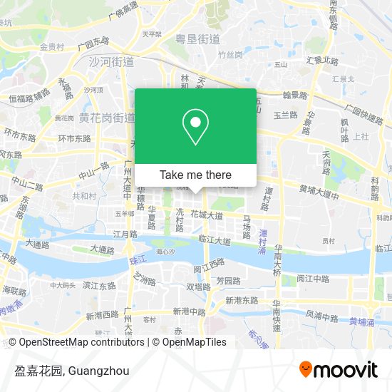 盈嘉花园 map