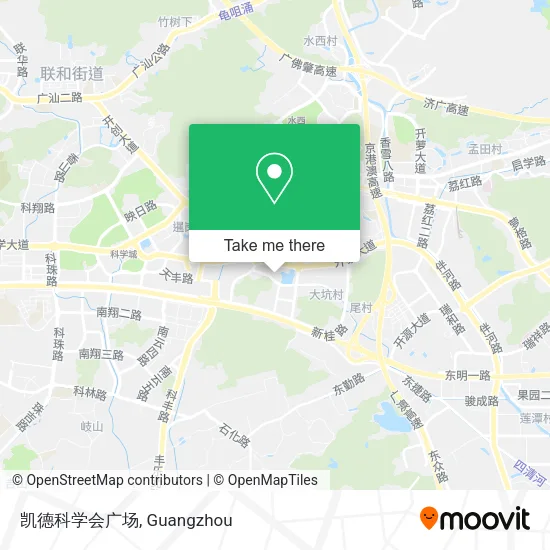 凯德科学会广场 map