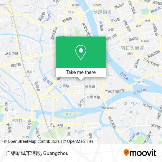 广钢新城车辆段 map