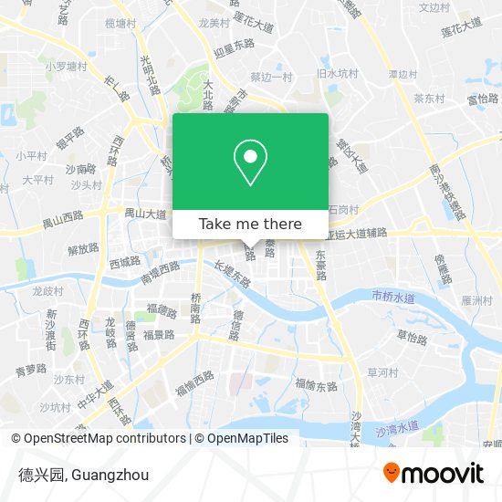 德兴园 map