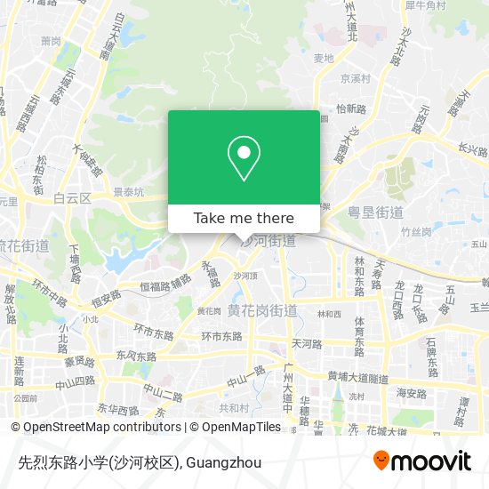 先烈东路小学(沙河校区) map