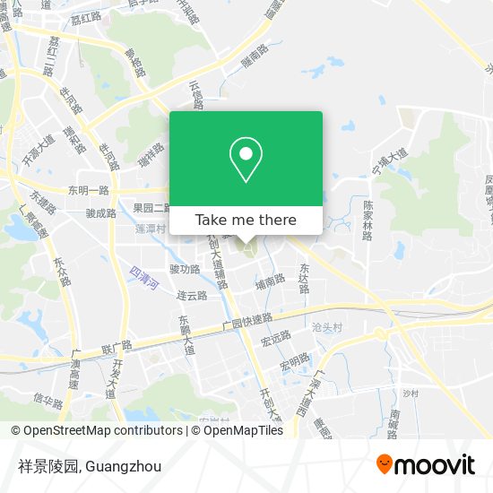 祥景陵园 map