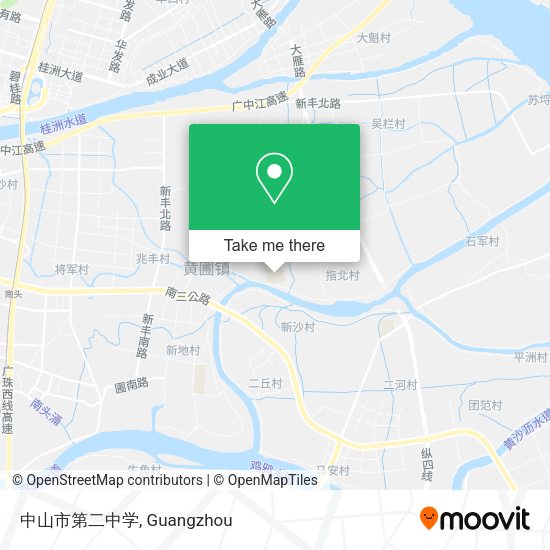 中山市第二中学 map