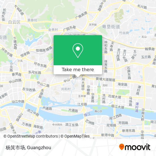 杨箕市场 map