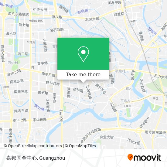 嘉邦国金中心 map