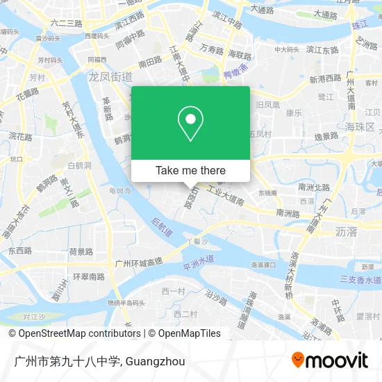 广州市第九十八中学 map