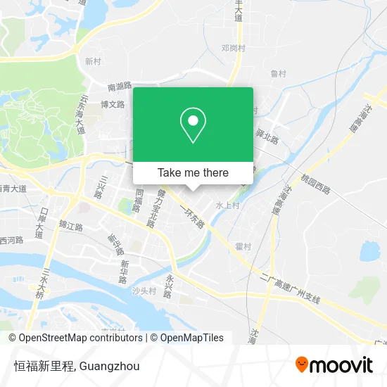 恒福新里程 map