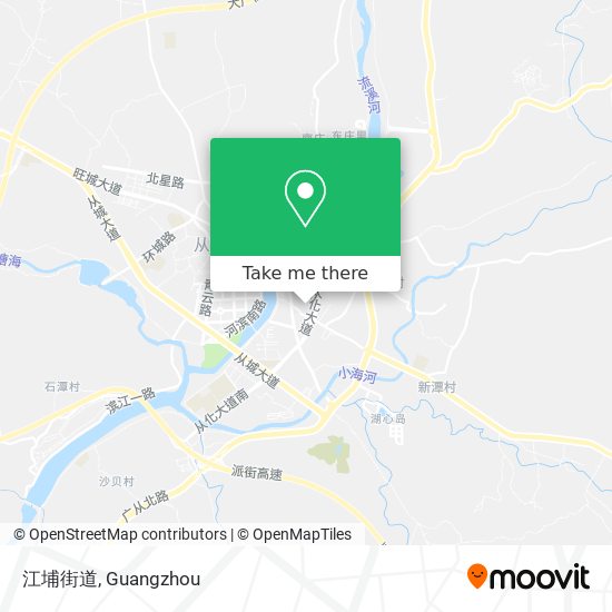江埔街道 map