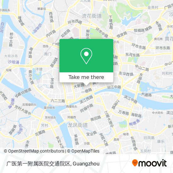 广医第一附属医院交通院区 map