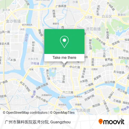 广州市脑科医院荔湾分院 map