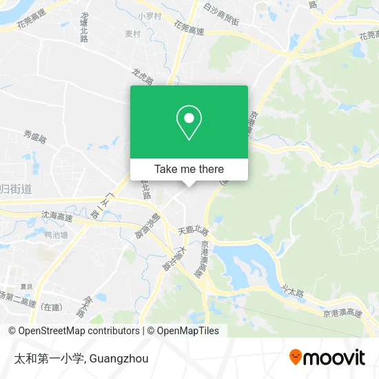 太和第一小学 map