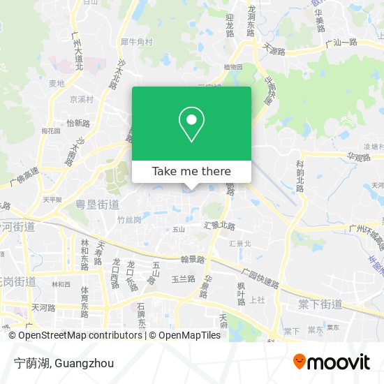 宁荫湖 map