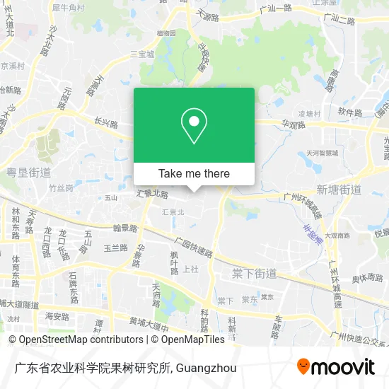 广东省农业科学院果树研究所 map