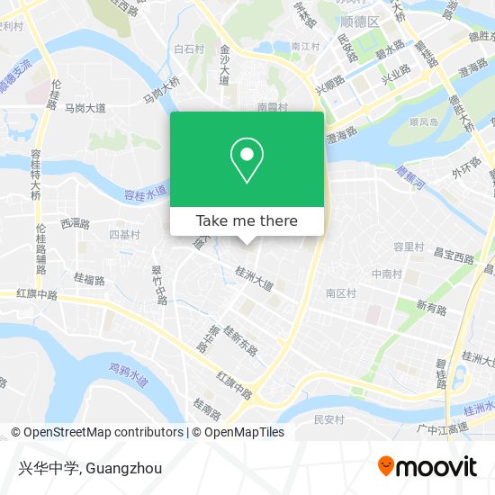 兴华中学 map