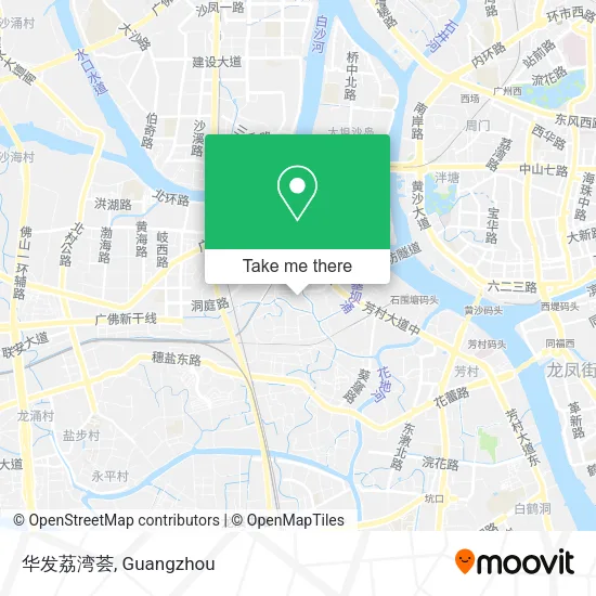 华发荔湾荟 map