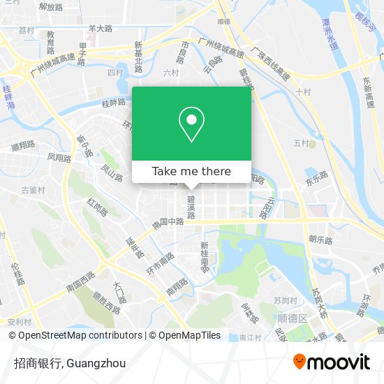 招商银行 map