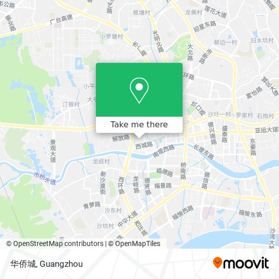华侨城 map