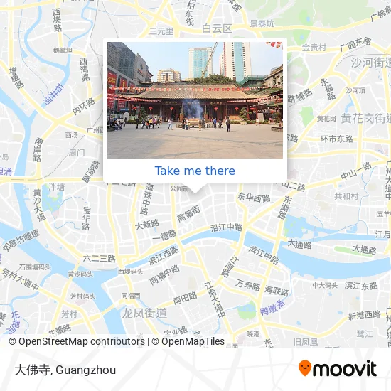 大佛寺 map