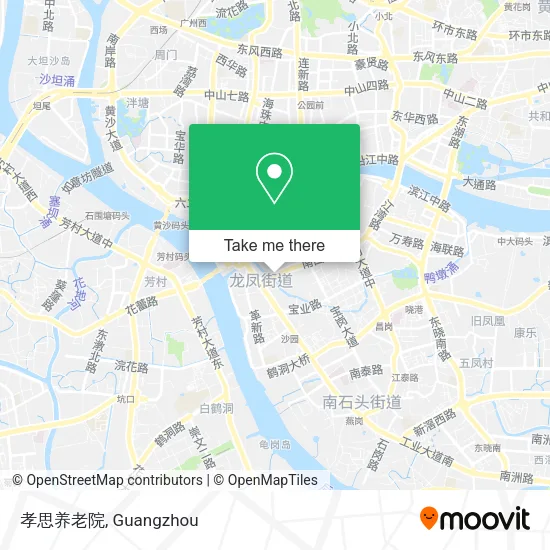 孝思养老院 map