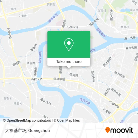 大福基市场 map