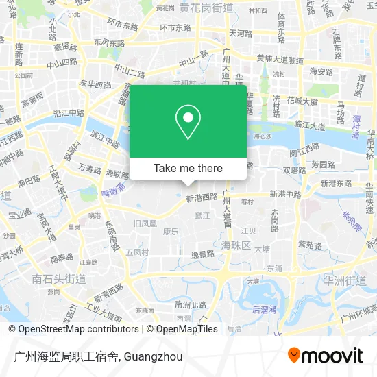 广州海监局职工宿舍 map