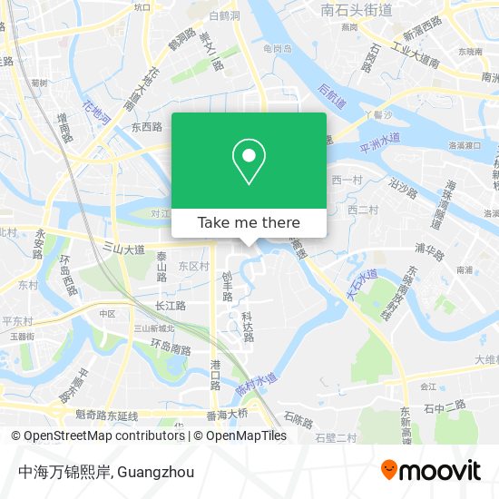 中海万锦熙岸 map
