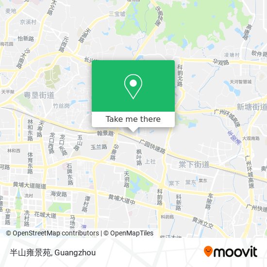 半山雍景苑 map