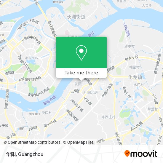 华阳 map