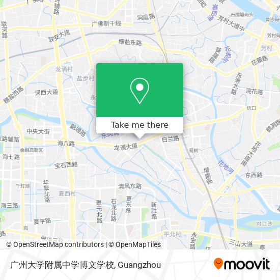 广州大学附属中学博文学校 map