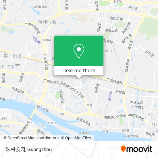 珠村公园 map