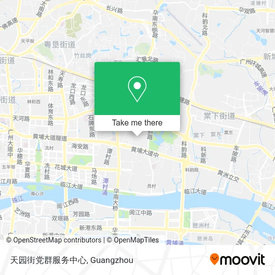 天园街党群服务中心 map