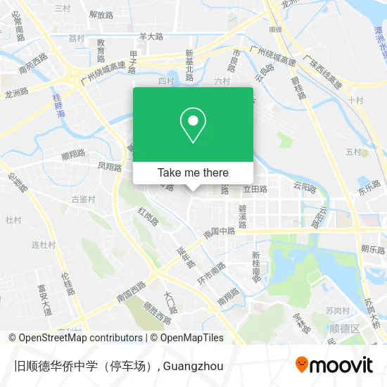 旧顺德华侨中学（停车场） map