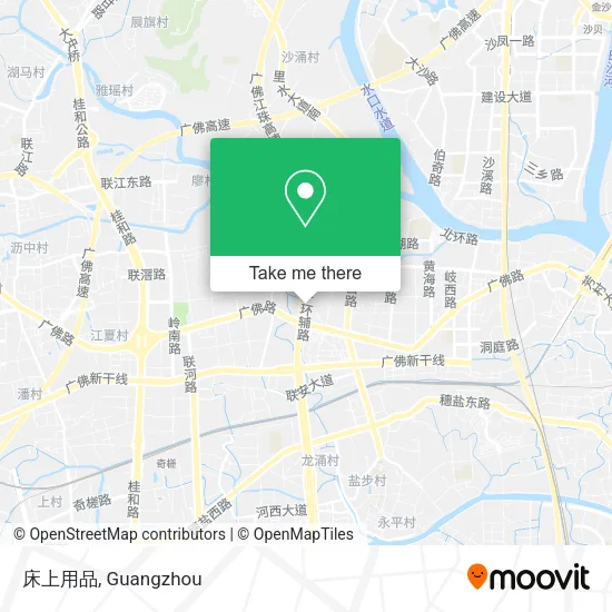 床上用品 map