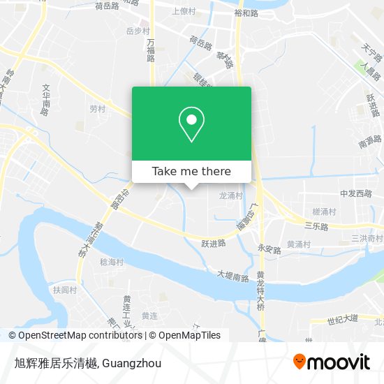 旭辉雅居乐清樾 map