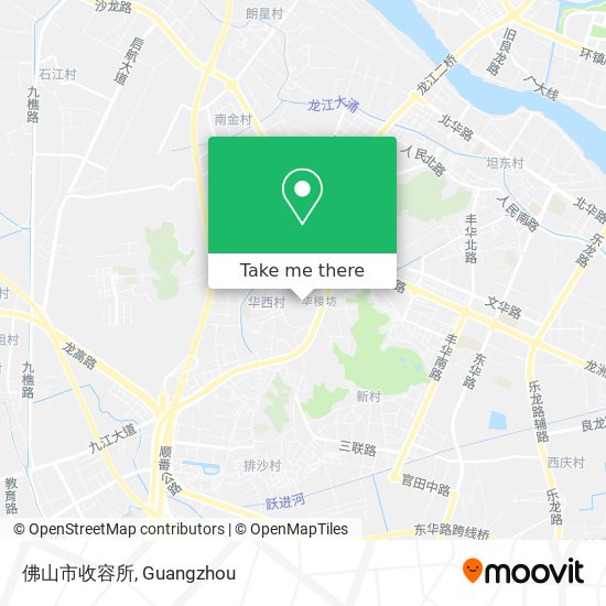 佛山市收容所 map