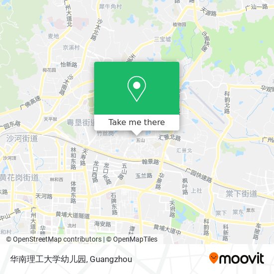 华南理工大学幼儿园 map