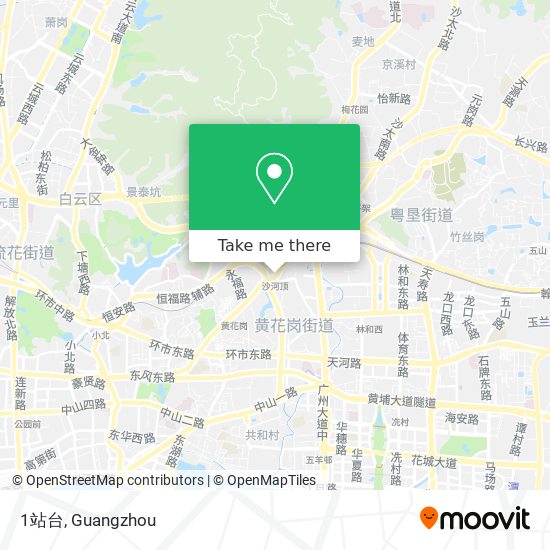 1站台 map