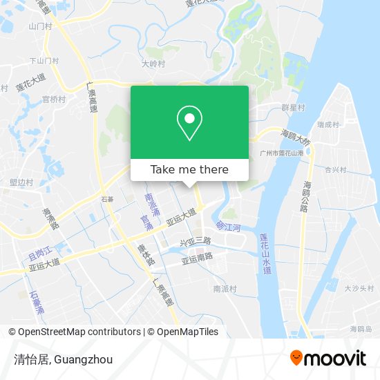清怡居 map