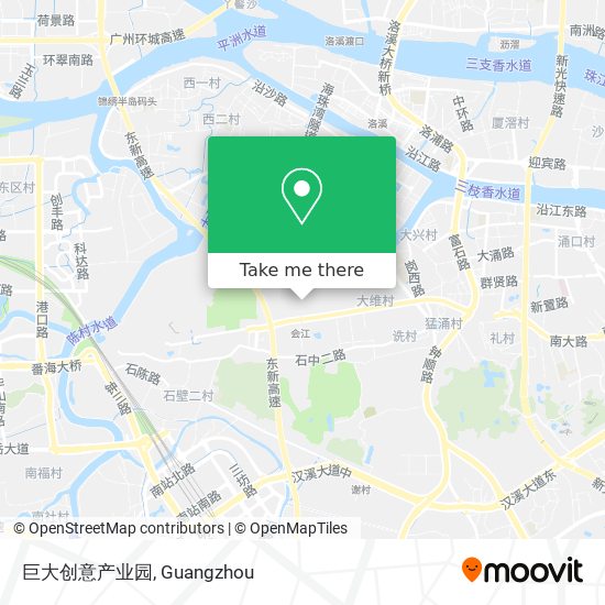 巨大创意产业园 map