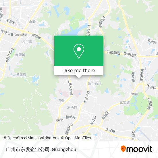 广州市东发企业公司 map