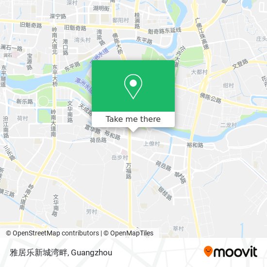 雅居乐新城湾畔 map