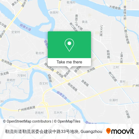 勒流街道勒流居委会建设中路33号地块 map