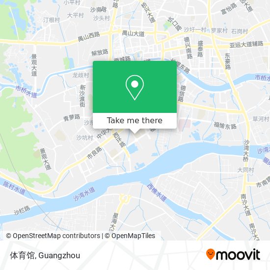 体育馆 map
