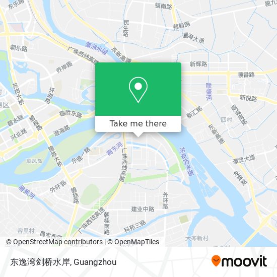 东逸湾剑桥水岸 map